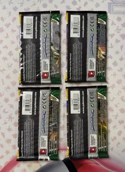 2021 Pokemon Evolving Skies Booster Complete Art Set (4 Packs) FACTORY SEALED - Image 2