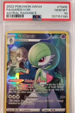 PSA 10 - 2022 Pokemon Sword & Shield Astral Radiance TG05 Gardevoir Full Art - Image 2