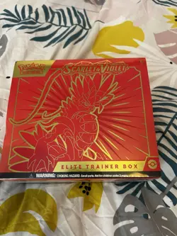 Pokemon TCG - S&V Base Set - Elite Trainer Box - Koraidon Promo + 9 Booster Pack - Image 1