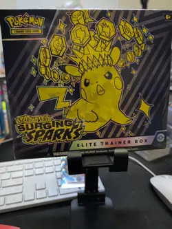 Sealed Pokemon TCG Scarlet and Violet Surging Sparks Elite Trainer Box ETB - Image 1