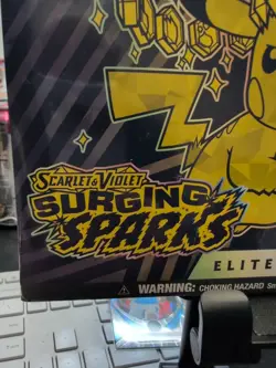 Sealed Pokemon TCG Scarlet and Violet Surging Sparks Elite Trainer Box ETB - Image 2