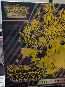 Sealed Pokemon TCG Scarlet and Violet Surging Sparks Elite Trainer Box ETB - Image 3