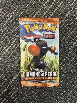 Pokemon Diamond & Pearl Mysterious Treasures Booster Pack (From PokeRev Pack) - Image 3