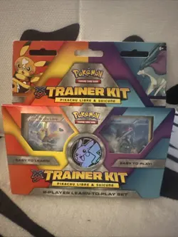 XY Pikachu Libre and Suicune Trainer Kit SEALED - 20 Pokemon TCG - Image 2