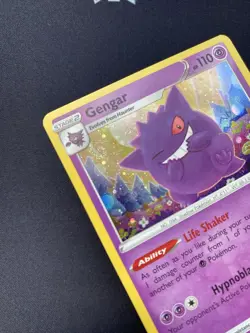 Pokemon TCG Gengar SWSH052 Black Star Promo Holo WITH SWIRL LP. - Image 3