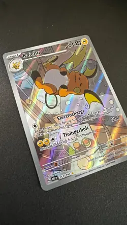 Pokemon TCG Scarlet & Violet Paldea Evolved Raichu Illustration Rare 211/193 NM - Image 2