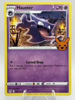 Haunter 065/196 Halloween BOOster 2023 Trick or Trade Rare Pokemon TCG - LP - Image 1