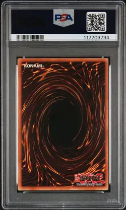 2003 YU-GI-OH! STARTER DECK: PEGASUS 1ST ED #001 RELINQUISHED PSA 3 - Image 2