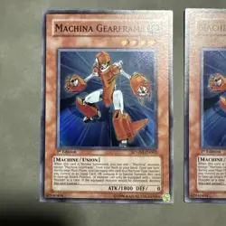 Yugioh X3 Machina Gearframe SDMM-EN002 Super Rare 1st Edition LP Yu-Gi-Oh! - Image 2