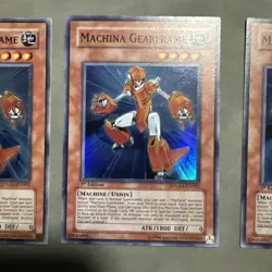 Yugioh X3 Machina Gearframe SDMM-EN002 Super Rare 1st Edition LP Yu-Gi-Oh! - Image 3