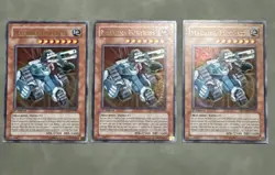 3x Yugioh! Machina Fortress SDMM-EN001 - 1st Edition LP/Mp - Image 1