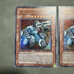 3x Yugioh! Machina Fortress SDMM-EN001 - 1st Edition LP/Mp - Image 2