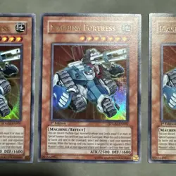 3x Yugioh! Machina Fortress SDMM-EN001 - 1st Edition LP/Mp - Image 3