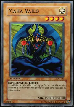 Yu-Gi-Oh! Maha Vailo MRL-012 1.Edition (1st) Super Rare SR American MINT - Image 1