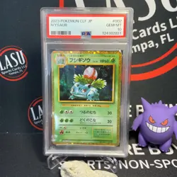 POKEMON JAPANESE CLF-TRADING CARD GAME CLASSIC #002 IVYSAUR PSA 10 - Image 1