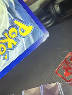 READ damaged Pokemon Eevee TCG Card Holo Basic Boosted Evolution Promo - Image 3
