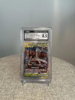 Pokemon 2023 Chinese Pheromosa & Buzzwole GX Holo Card 003/150 Shining Together - Image 1