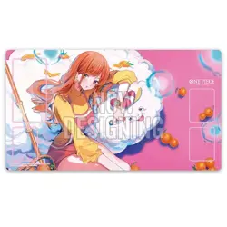 One Piece Card Game Official Playmat Nami Zeus Bandai Card Fest 24-25 [NO PROMO] - Image 1