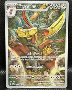 Kingambit 130 Sv: Scarlet & Violet Promo Card Pokemon TCG - Image 1