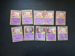 Mew 011/025 Pokemon TCG Celebrations (2021) - NM- Holo Rare Card Lot of 10 - Image 1