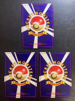 Premium File 3 Complete set Old Back Celebi Lugia etc Pokemon Card Japanese - Image 3