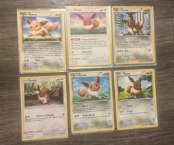 Eevee Pokemon Card Lot - Image 1