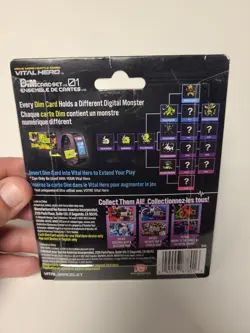 Bandai Namco Digimon Vital Hero DIM Card Pack Volcanic Beat & Blizzard Fang - Image 2
