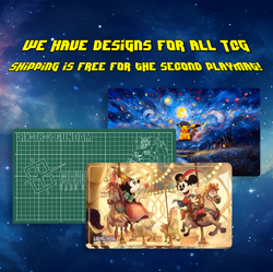 Riftbound Playmat [Faker Ahri] League of Legends TCG Card Game (600x350x2mm) - Image 4