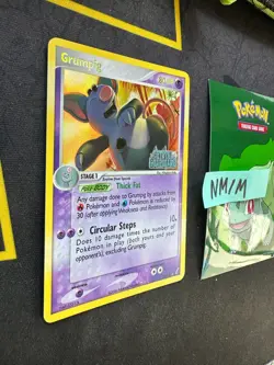 Pokemon Card Grumpig EX Crystal Guardians Reverse Holo Rare 20/100 327 💎NM💎 - Image 3