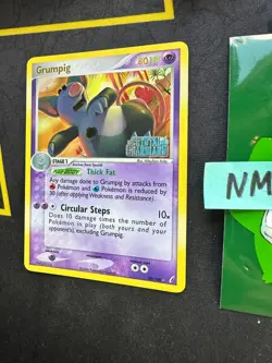 Pokemon Card Grumpig EX Crystal Guardians Reverse Holo Rare 20/100 327 💎NM💎 - Image 4