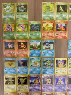 Set 99 First Generation Pokemon Cards old back Pokemon Card Japanese - Image 4