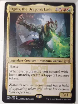 Ognis, the Dragon's Lash - Streets of New Capenna- Magic the Gathering MTG Nice! - Image 1