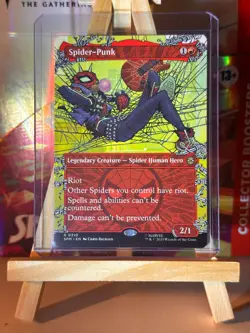 MTG - Spider-Punk (0210) (Borderless) - Marvel's Spider-Man (SPM) -F656 #22 - Image 1