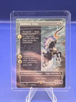 Summon: Ixion (Borderless) R Commander: FINAL FANTASY 195 MTG Free Shipping! - Image 5