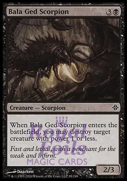 Bala Ged Scorpion 4x FOIL ROE MTG Rise of Eldrazi Common MINT black - Image 1