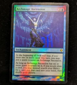 Archmage Ascension Foil Zendikar x1 LP MTG - English - Image 1