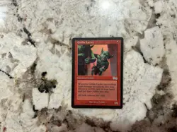 Mtg Goblin Lackey Urza’s Saga - Magic the Gathering Goblin Lackey Played - Image 1