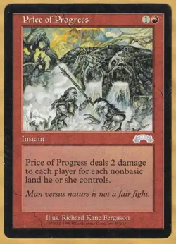 Price of Progress (Exodus, Uncommon, English, 1998) MTG - Image 1