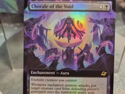 R 0331 Chorale of the Void FOIL EXTENDED ART Rare Edge of Eternities MTG Card - Image 2