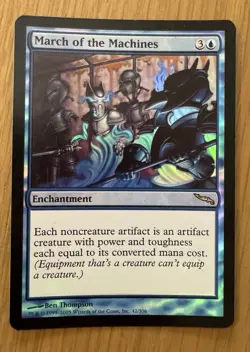 MTG March of the Machines Mirrodin Foil LP/NM - Image 1