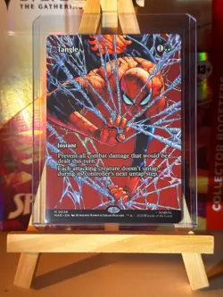Tangle (Borderless) 0038 (M) MTG Marvel's Spider-Man Eternal-Legal (MAR) #0038 - Image 1