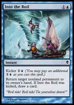 Into the Roil - Light Play MTG Zendikar - Image 1