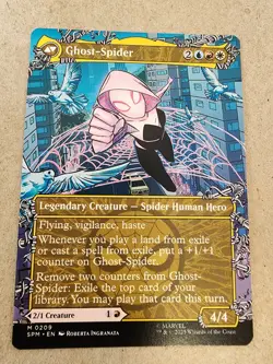 Gwen Stacy - #209 Regular (Borderless) Marvel's Spider-Man - Mtg - Image 2