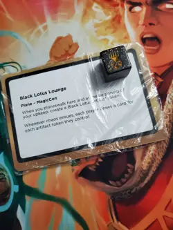 Magic MTG MagicCon Black Lotus VIP Exclusive Planechase Deck + Dice Chicago 2025 - Image 1