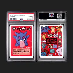 2019 POKEMON OLD MAID GENGAR PSA 10 - Image 2