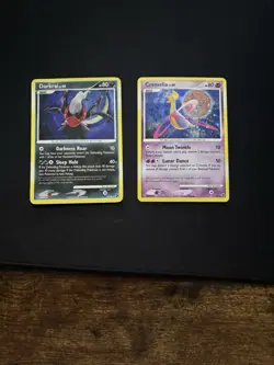 Pokemon TCG - Great Encounters Holo - Cresselia 2/106 & Darkrai 4/106 - Image 1