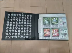Set 134 Pokemon Carddass Normal piecesStation System File Binder Bandai JP 1997 - Image 4