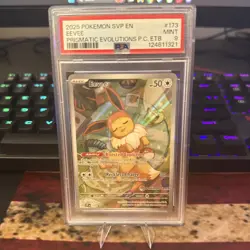 Eevee - 173 (Pokemon Center Exclusive) 173 Sv: Scarlet & Violet Promo PSA 9 - Image 1