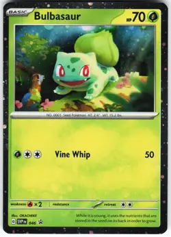 Bulbasaur - (Cosmos Holo) 046 Pokemon SV Scarlet & Violet Promo Cards Holo Promo - Image 1