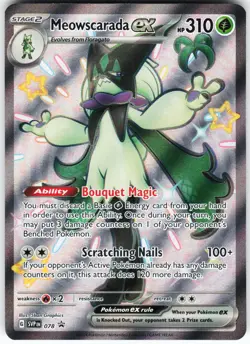 Meowscarada ex - 078 Pokemon SV: Scarlet & Violet Promo Cards Holo Promo NM - Image 1